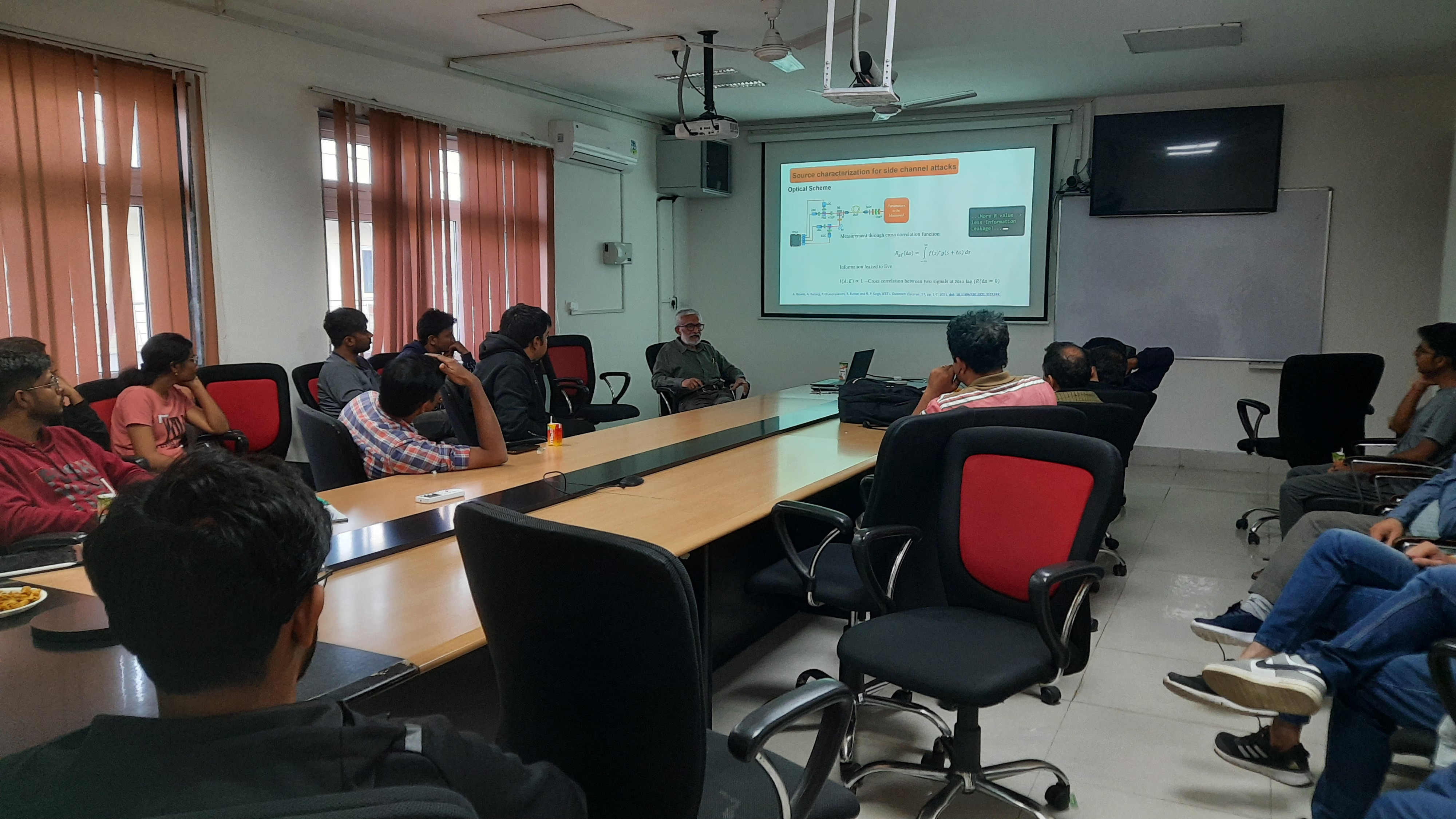 Talk by Prof. R P Singh